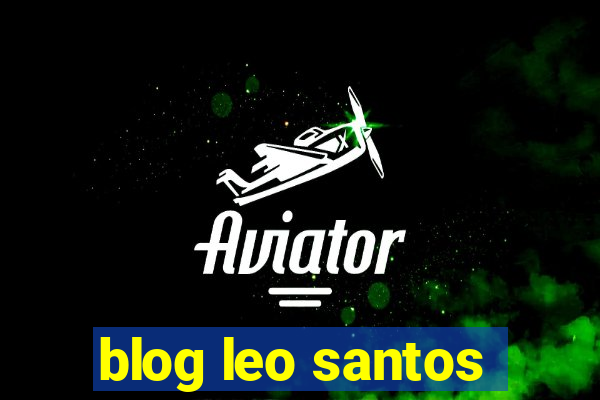 blog leo santos